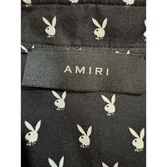 RARE Amiri x Playboy Silk Print Shirt - Picture 10 of 14